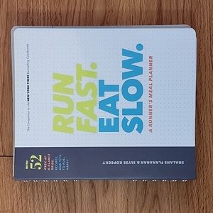 AUTOGRAPHED Run Fast. Eat Slow runner's meal planner book Shalane Flanagan